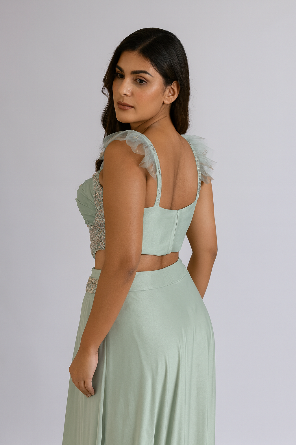 Choli Cut Drape