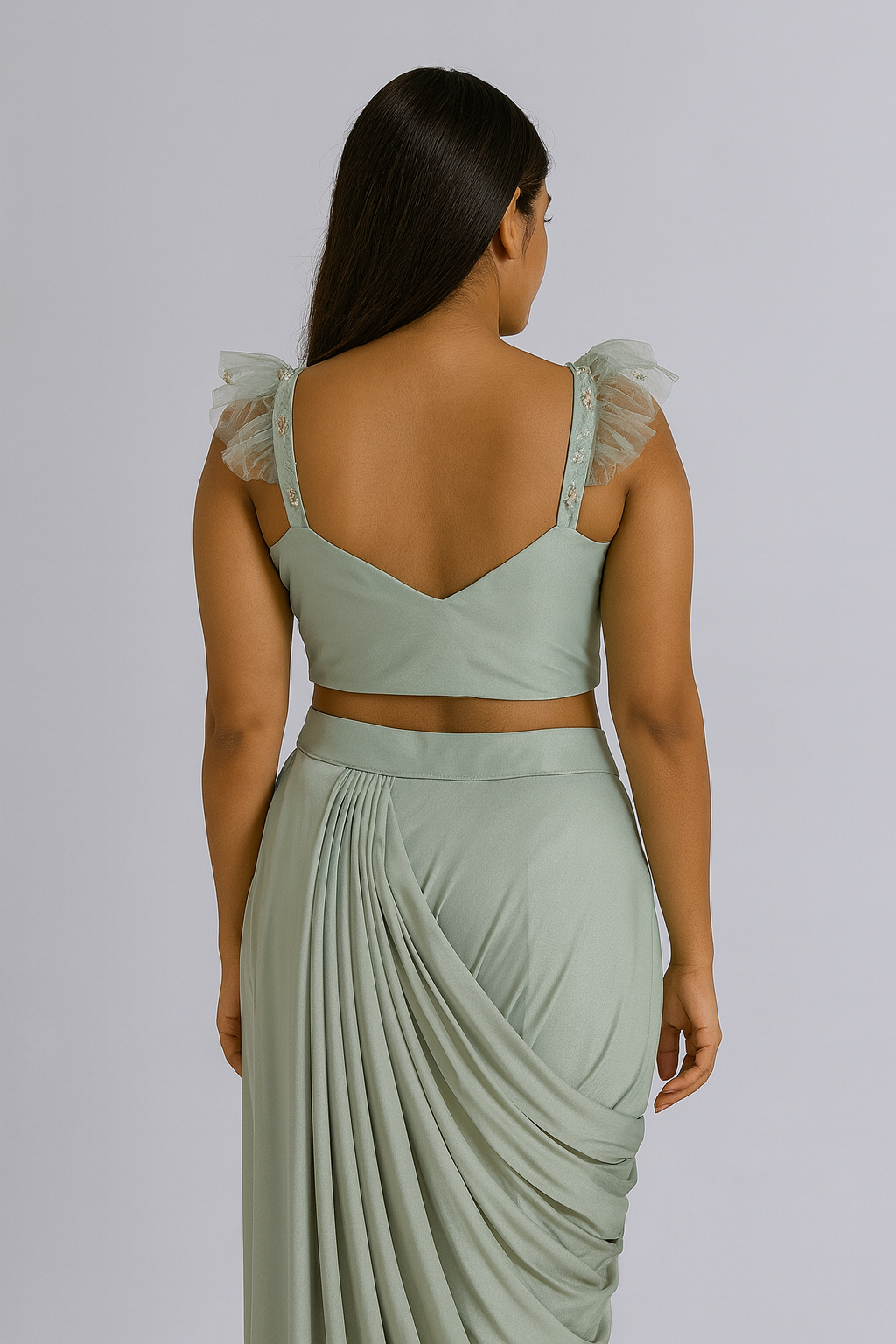 Choli Cut Drape