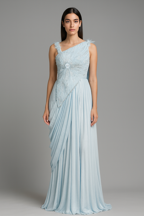 Evening Drape Gown