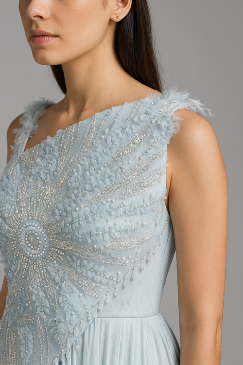 Evening Drape Gown