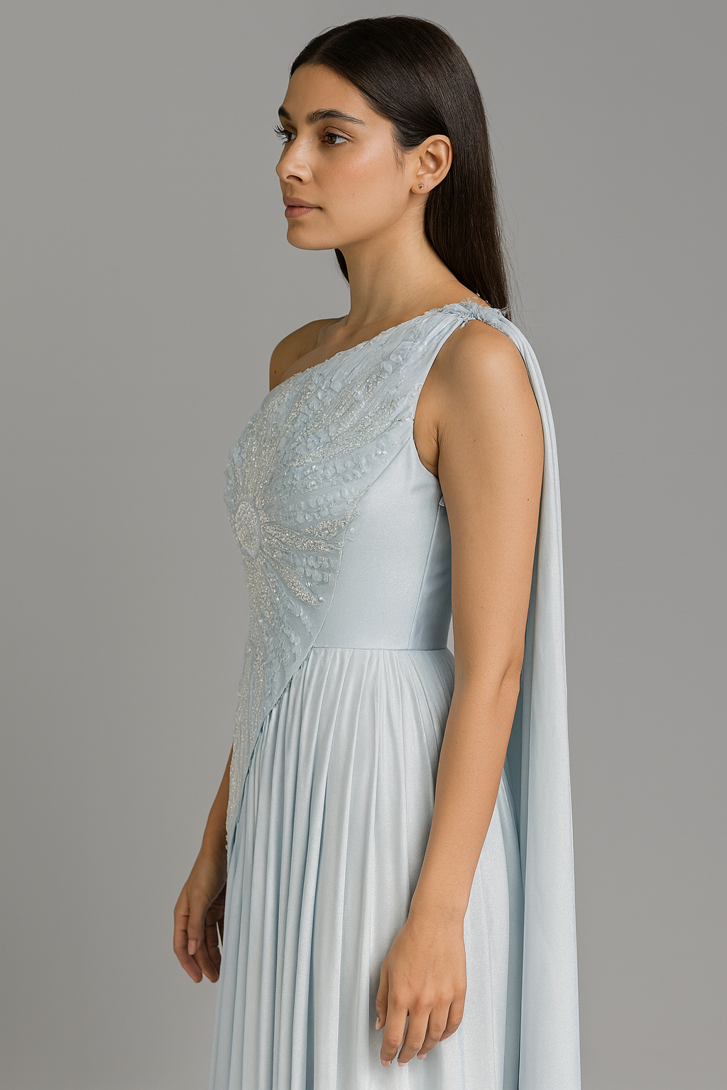 Evening Drape Gown